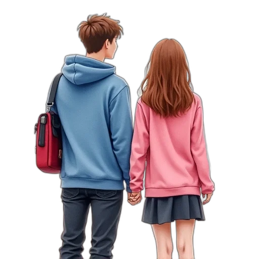 jacket, dress, watercolor, concept art transparent PNG cut-out