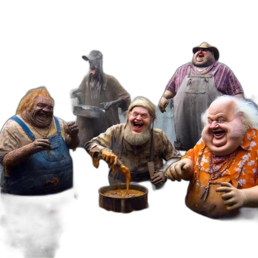 mask, food, staff, creature transparent PNG cut-out