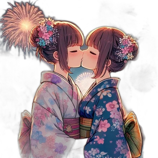 flower, anime, watercolor, pixel art transparent PNG cut-out