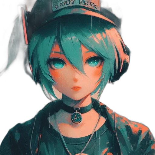 hat, face, robot, staff transparent PNG cut-out