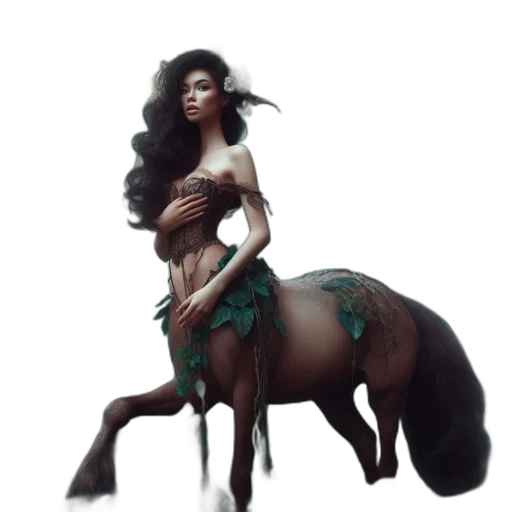 fantasy art, concept art, comic book art, photorealistic transparent PNG cut-out