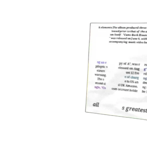 jacket, album, produced, three transparent PNG cut-out