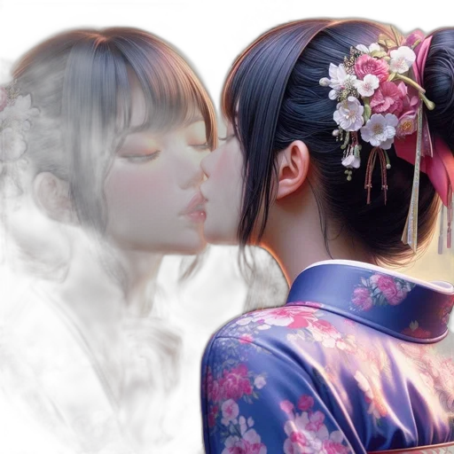 photorealistic, oil painting, 3d render, anime transparent PNG cut-out