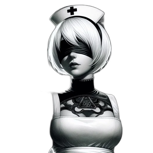 robot, dress, mask, crown transparent PNG cut-out