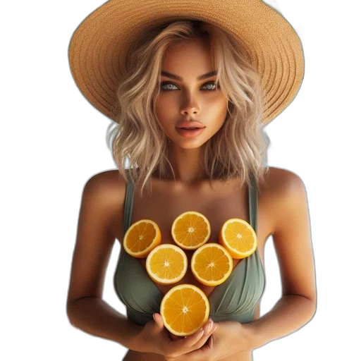 hat, crown, food, hair transparent PNG cut-out
