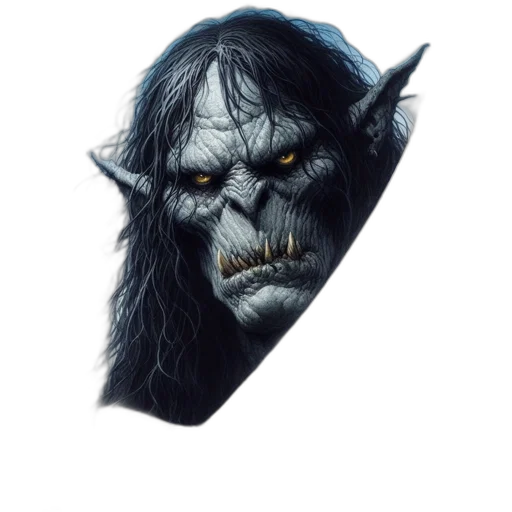 mask, face, creature, staff transparent PNG cut-out