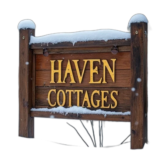 wooden, sign, words, daven transparent PNG cut-out