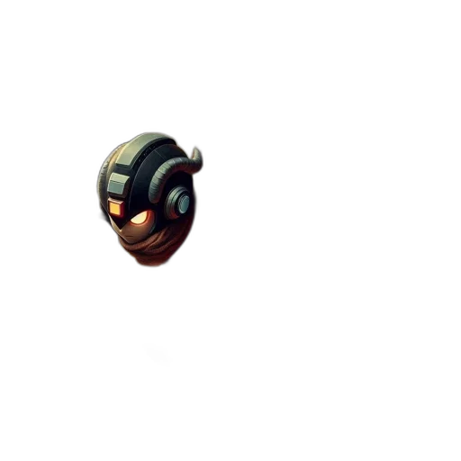 mask, robot, creature, weapon transparent PNG cut-out