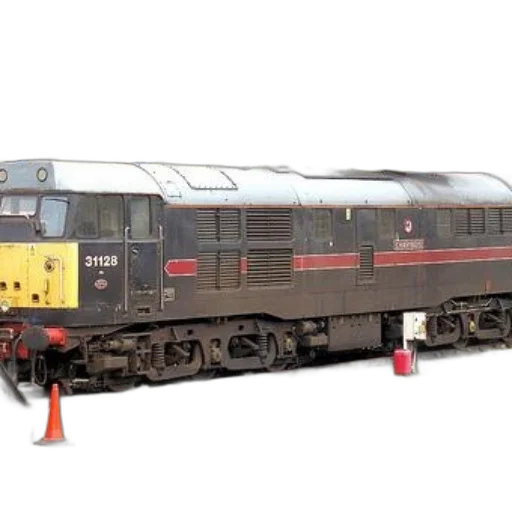 black, train, number, 31128 transparent PNG cut-out