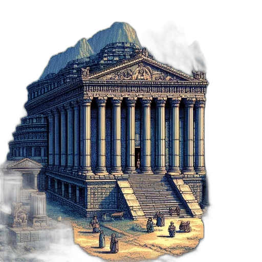 building, concept art, 3d render, photorealistic transparent PNG cut-out