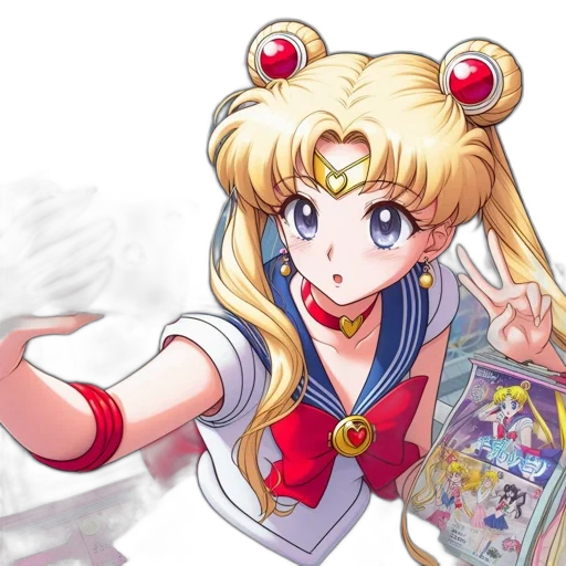 staff, anime, pixel art, cartoon transparent PNG cut-out