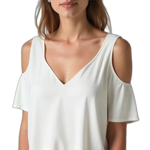 dress, face, jewelry, staff transparent PNG cut-out