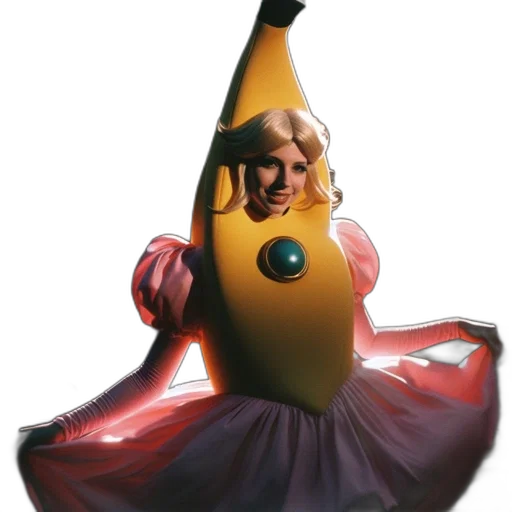 dress, weapon, creature, staff transparent PNG cut-out