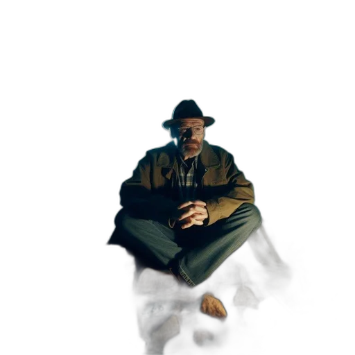 jacket, hat, face, shoes transparent PNG cut-out