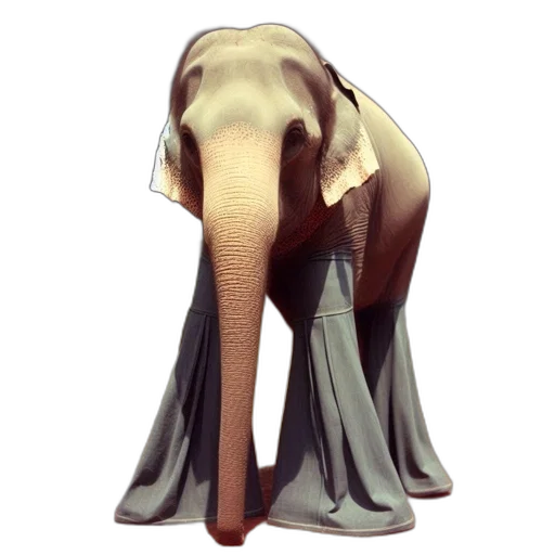 animal, creature, staff, umbrella transparent PNG cut-out