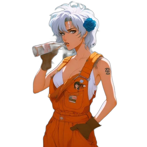 staff, weapon, robot, dress transparent PNG cut-out