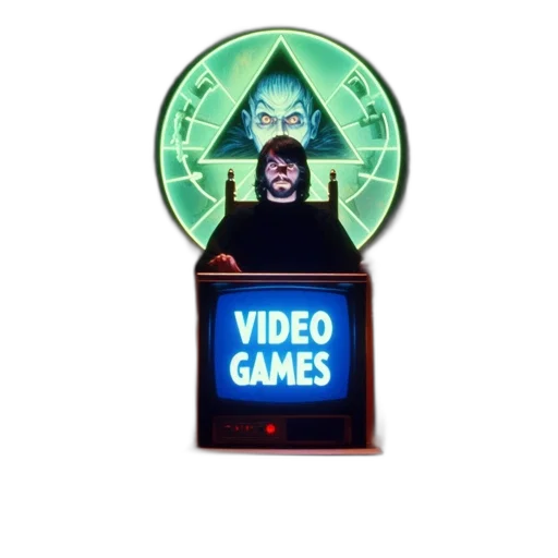 pixel art, cyberpunk, concept art, vaporwave transparent PNG cut-out