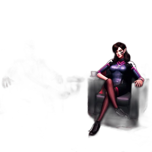 staff, robot, dress, weapon transparent PNG cut-out