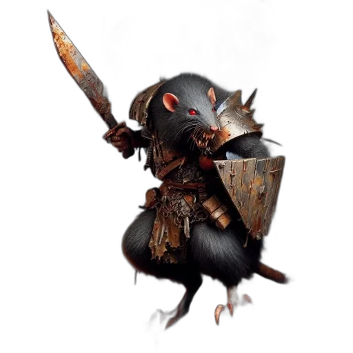 weapon, staff, animal, sword transparent PNG cut-out
