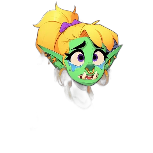 mask, staff, dragon, crown transparent PNG cut-out
