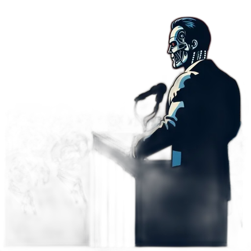 robot, mask, staff, face transparent PNG cut-out