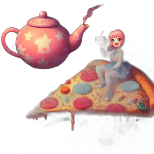 food, umbrella, dress, concept art transparent PNG cut-out