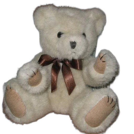 staff, 3d render, white, teddy transparent PNG cut-out