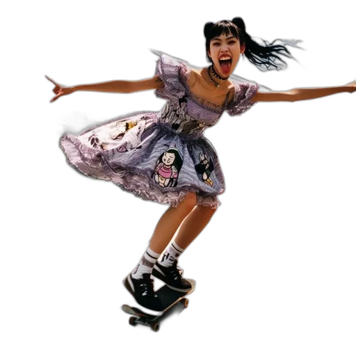 dress, shoes, young, woman transparent PNG cut-out