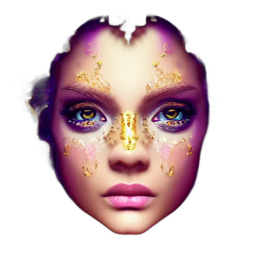 mask, jewelry, face, crown transparent PNG cut-out