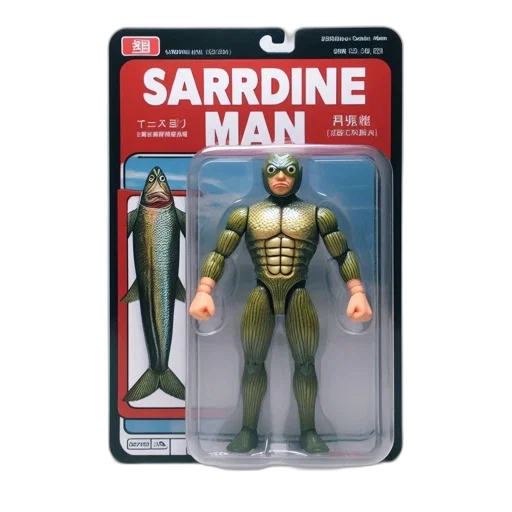illustrated, package, contains, sardine transparent PNG cut-out