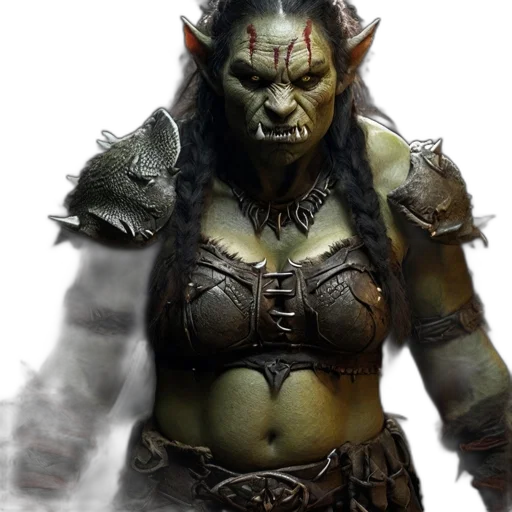 fantasy art, concept art, 3d render, photorealistic transparent PNG cut-out