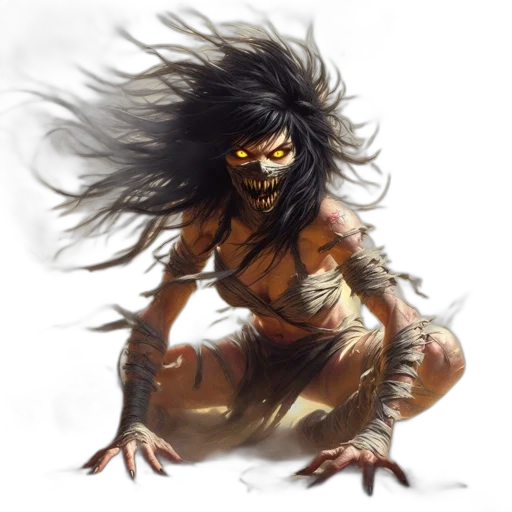 creature, mask, concept art, fantasy art transparent PNG cut-out