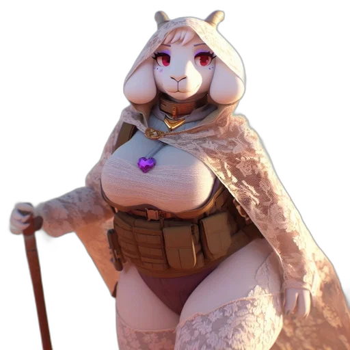 staff, animal, robot, creature transparent PNG cut-out