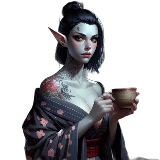 staff, fantasy art, concept art, oil painting transparent PNG cut-out