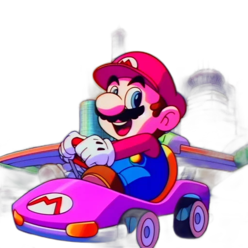 car, weapon, concept art, 3d render transparent PNG cut-out
