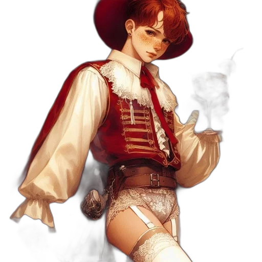 staff, jacket, fantasy art, concept art transparent PNG cut-out