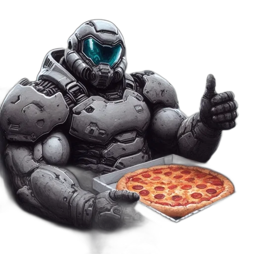 food, robot, weapon, concept art transparent PNG cut-out
