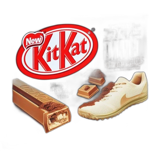 shoes, food, kitkat, package transparent PNG cut-out