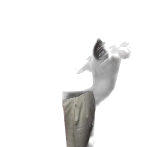 shoes, creature, staff, mask transparent PNG cut-out