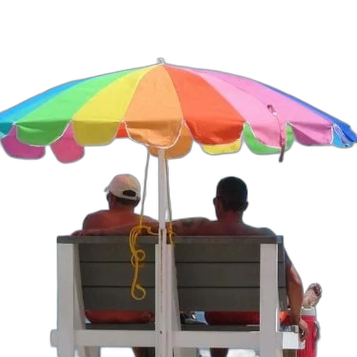 umbrella, furniture, staff, hat transparent PNG cut-out