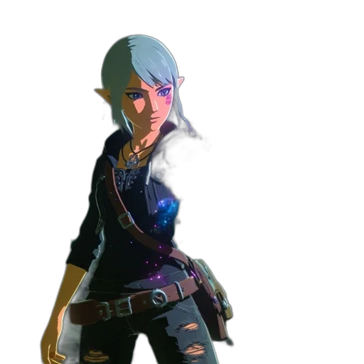 staff, weapon, face, jacket transparent PNG cut-out