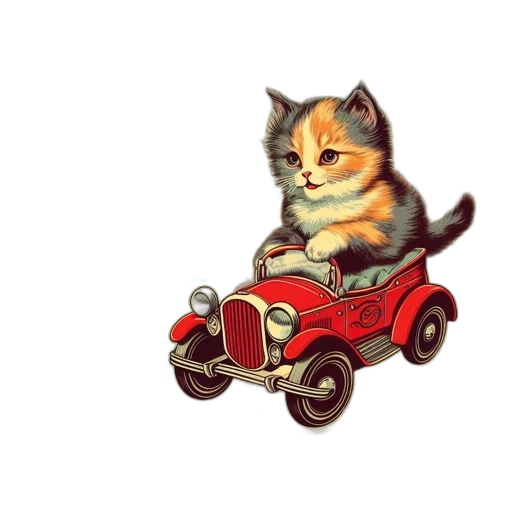 car, animal, pixel art, concept art transparent PNG cut-out