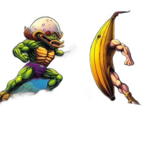 concept art, pixel art, comic book art, fantasy art transparent PNG cut-out