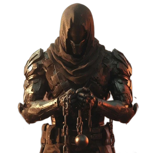 weapon, mask, sword, robot transparent PNG cut-out