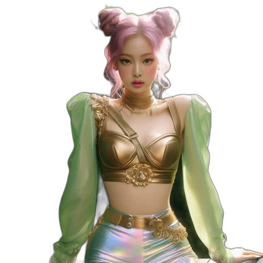 fantasy art, concept art, vaporwave, cyberpunk transparent PNG cut-out