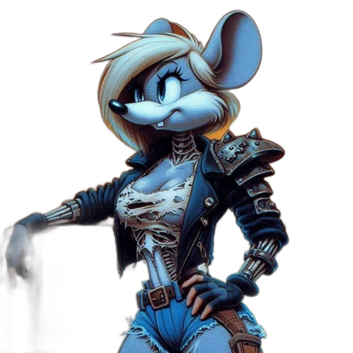 jacket, robot, staff, animal transparent PNG cut-out