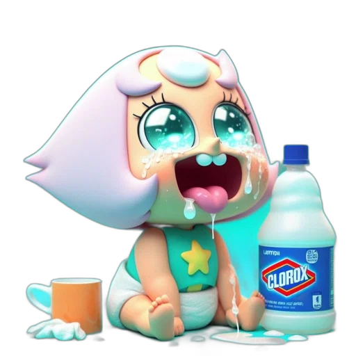 bottle, creature, food, robot transparent PNG cut-out