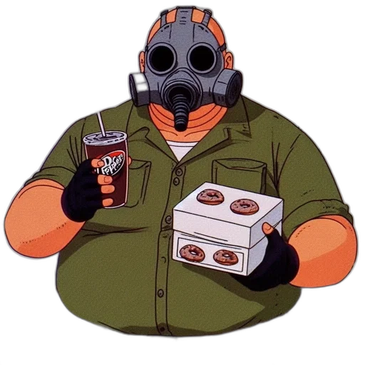 mask, food, robot, jacket transparent PNG cut-out