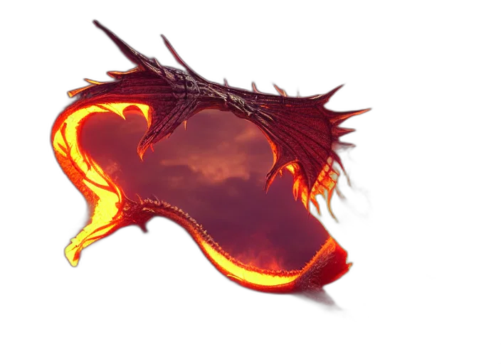 dragon, weapon, crown, mask transparent PNG cut-out