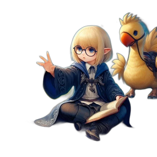 concept art, fantasy art, pixel art, anime transparent PNG cut-out